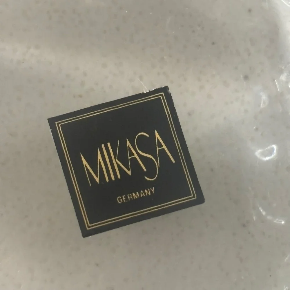 Mikasa Belle Epoque Centerpiece Fruit Bowl‎ Crystal Glass 12.5